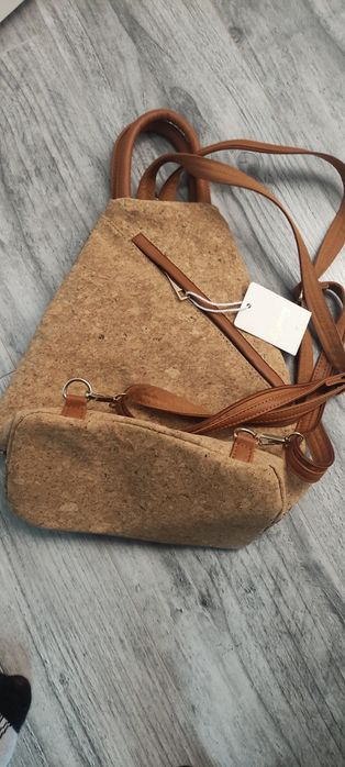 Plecak z korka w stylu vintage