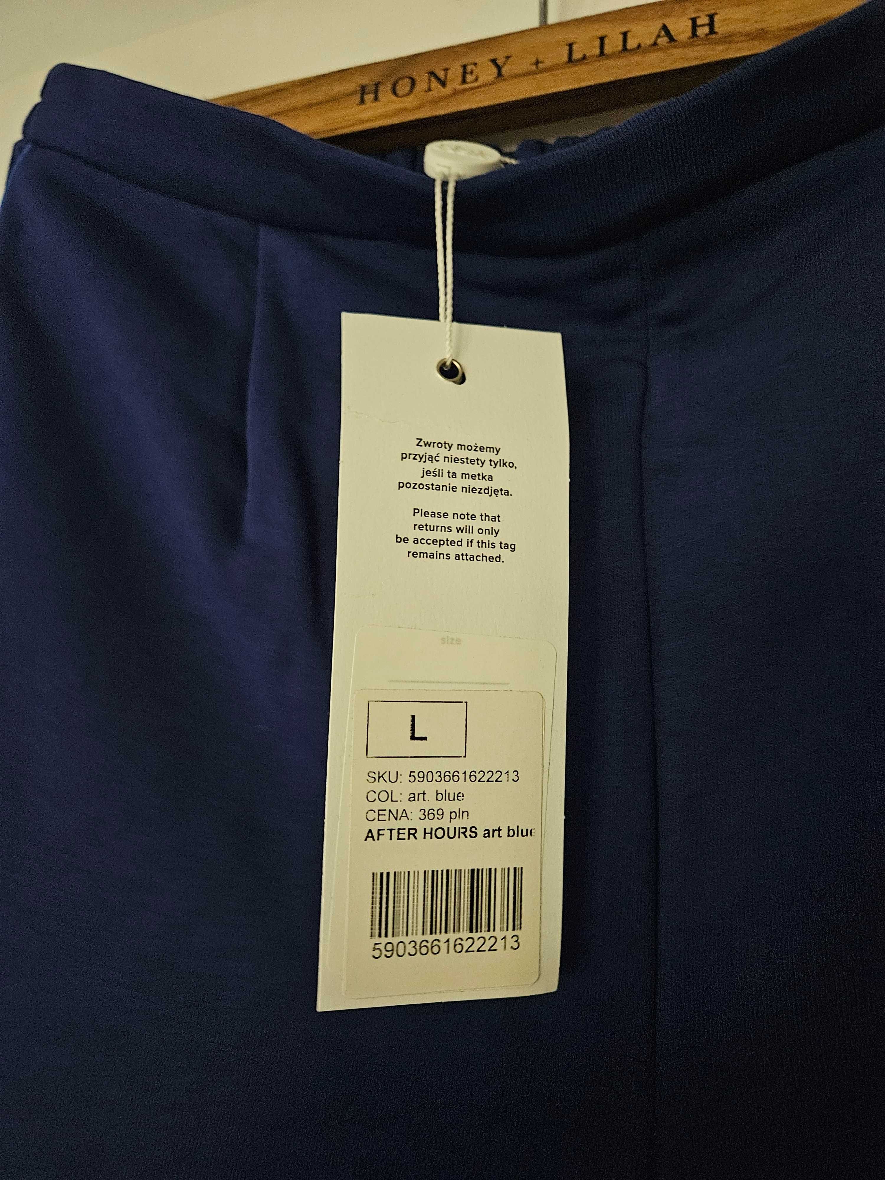Nowe Spodnie dresowe Risk made in Warsaw After Hours r. L Art Blue