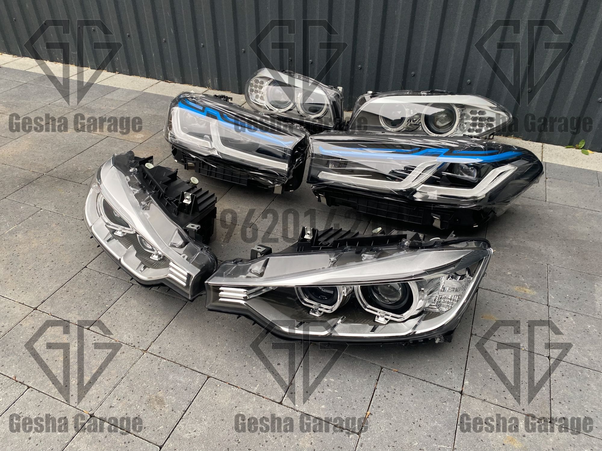 Фары фари БМВ BMW f16f25f30f31e39f32f33f36g11g12g30g31 фул лед ксенон