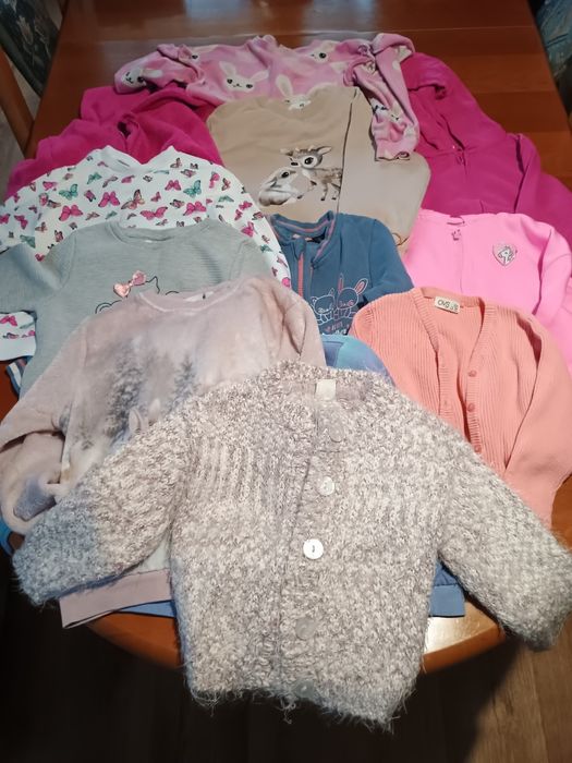 Paczka ubrań dla dziewczynki rozmiar 110