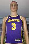 Los Angeles Lakers Nike DriFit/Air Jordan 2021-22 #3 Davis size S-kids