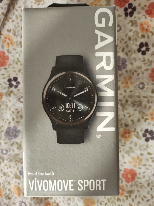 Smartwatch Garmin Vivomove Sport Czarny Nowy!