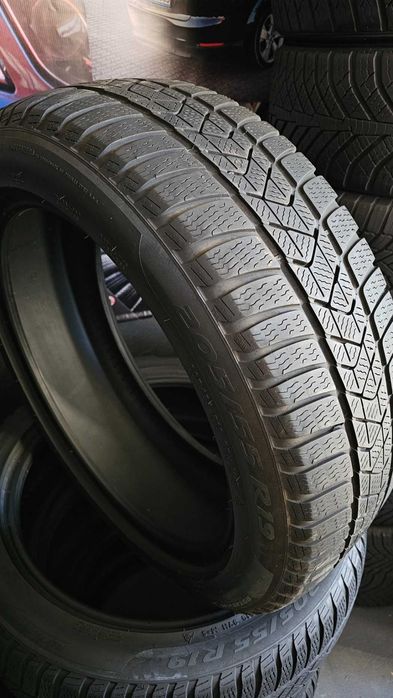 2x Pirelli Sottozero3 opony zimowe 205/55/19 /97H/6mm/wzorowy stan