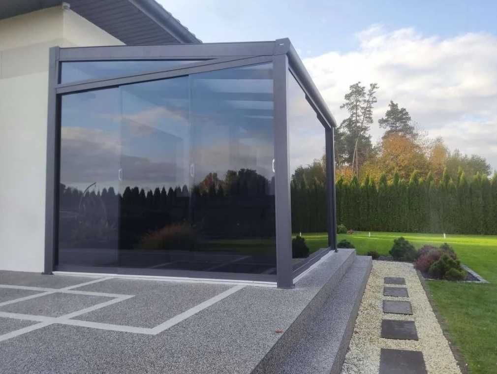 Pergola Ogrodowa Tarasowa Wiata ALTANA Aluminiowa Zadaszenie Tarasu