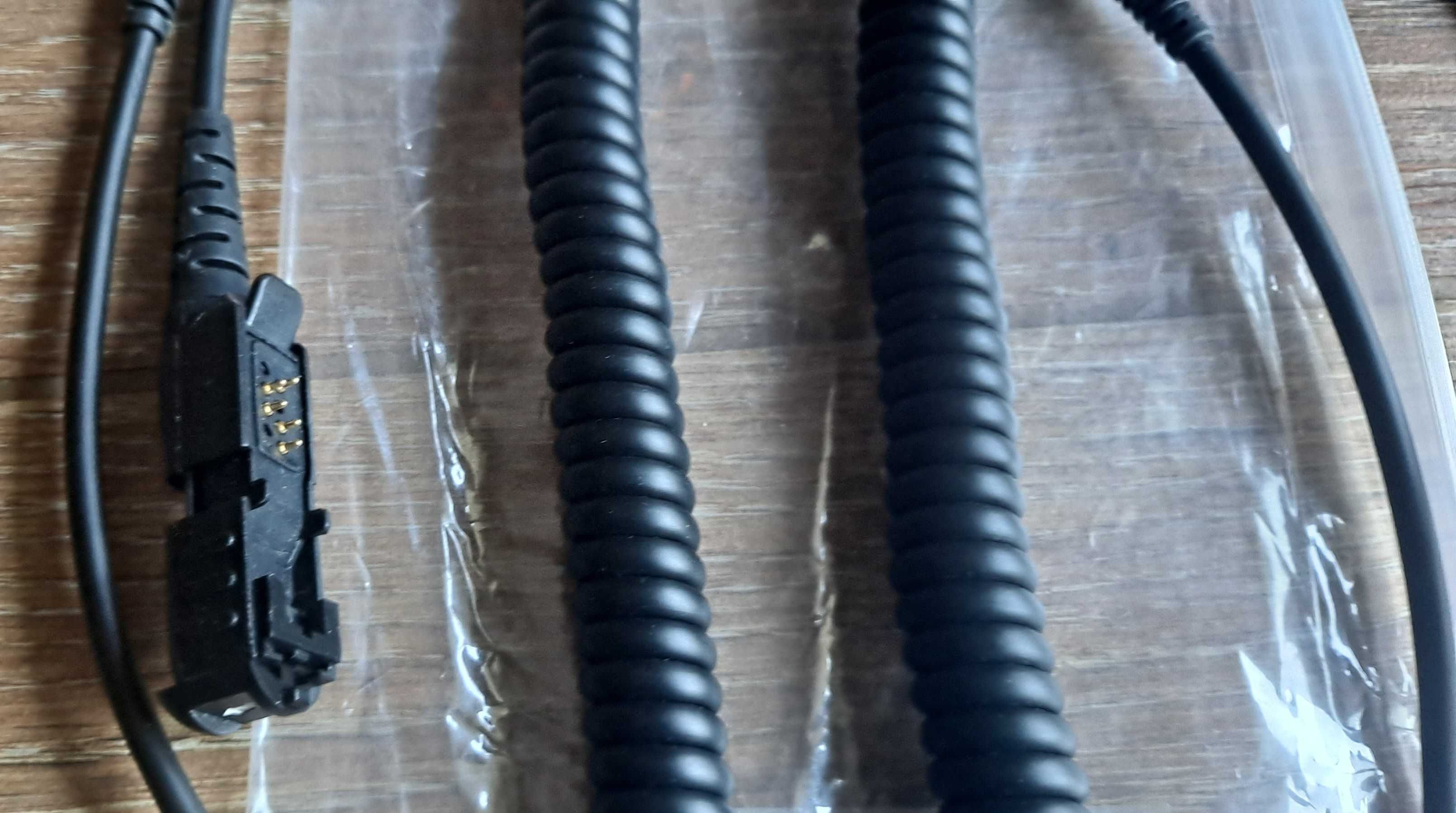 Kabel łączący krótkofalówkę Motorola ze słuchawkami