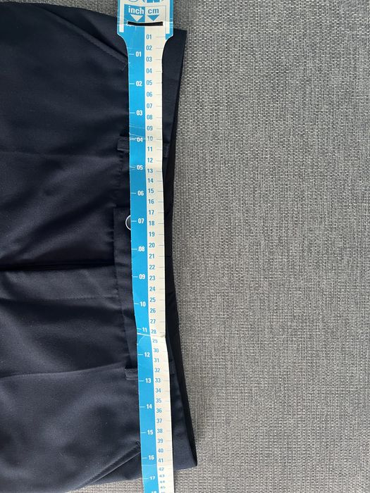 Garnitur granatowy spodnie, marynarka tanio!