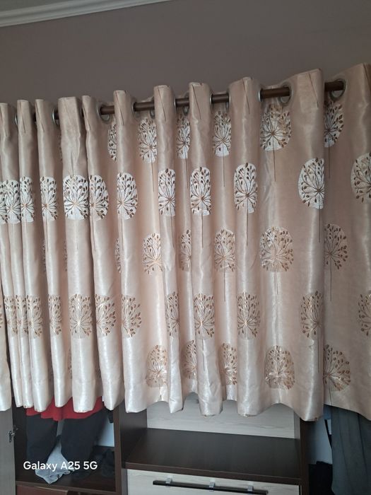 Штора  на люверсах, коротка. 1шт.