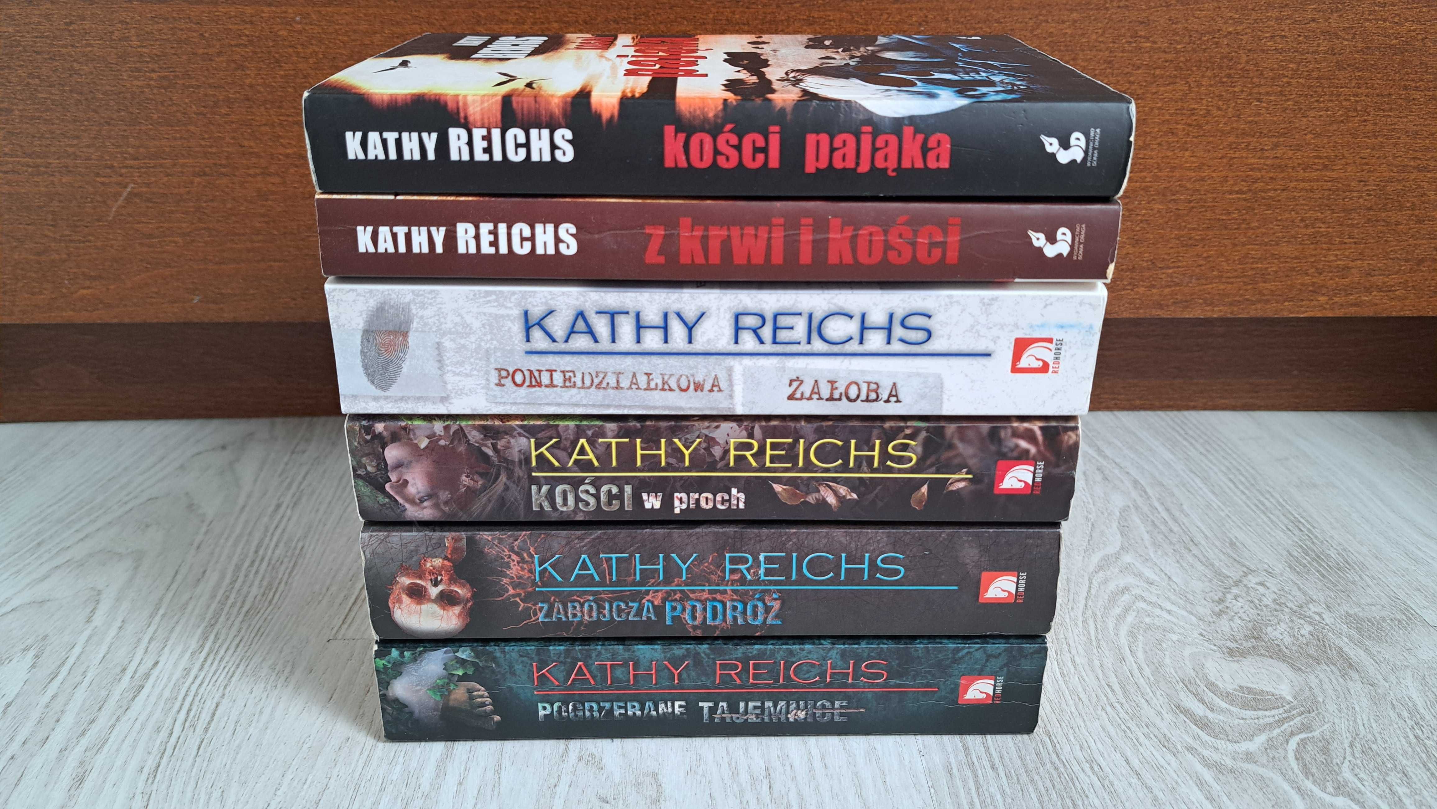 Kathy Reichs Kości w proch Zabójcza podróż Poniedziałkowa Kości pająka