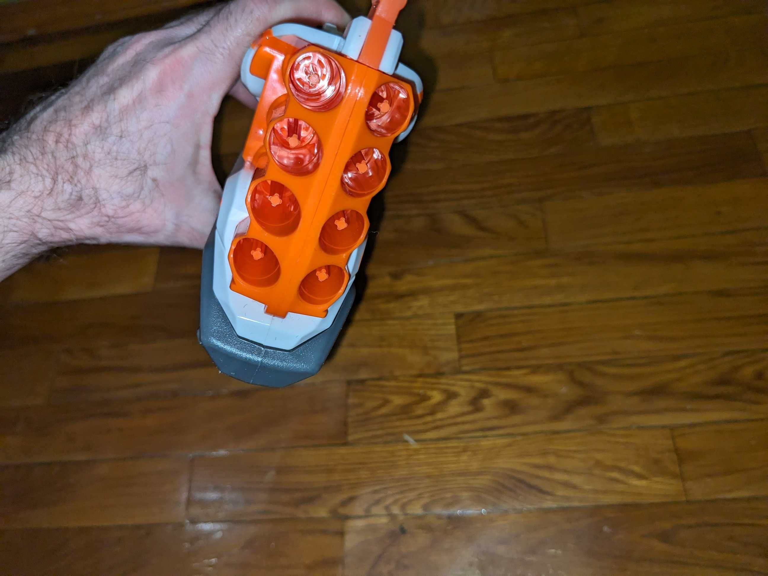Бластер Nerf Elite Roughcut 2x4 в ідеальному стані з патронами 8шт