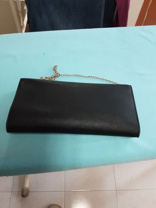 Bolsa pochete para cerimónia cor azul marinho