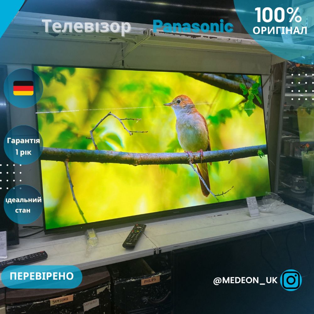 Panasonic OLED 55 діагональ 4к телевізор з Німеччини смарт