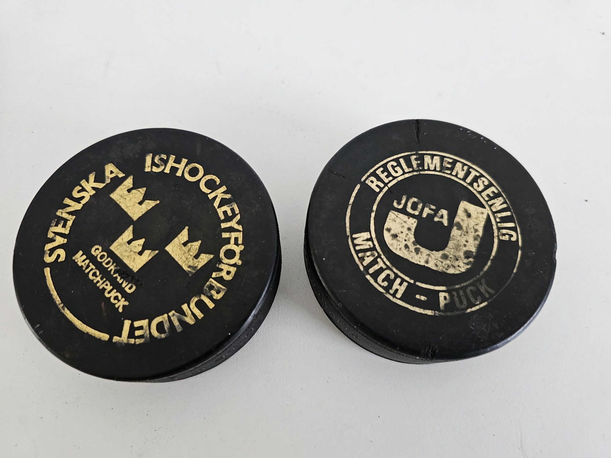 Krążek do hokeja na lodzie jofa made in Czechosłowacja