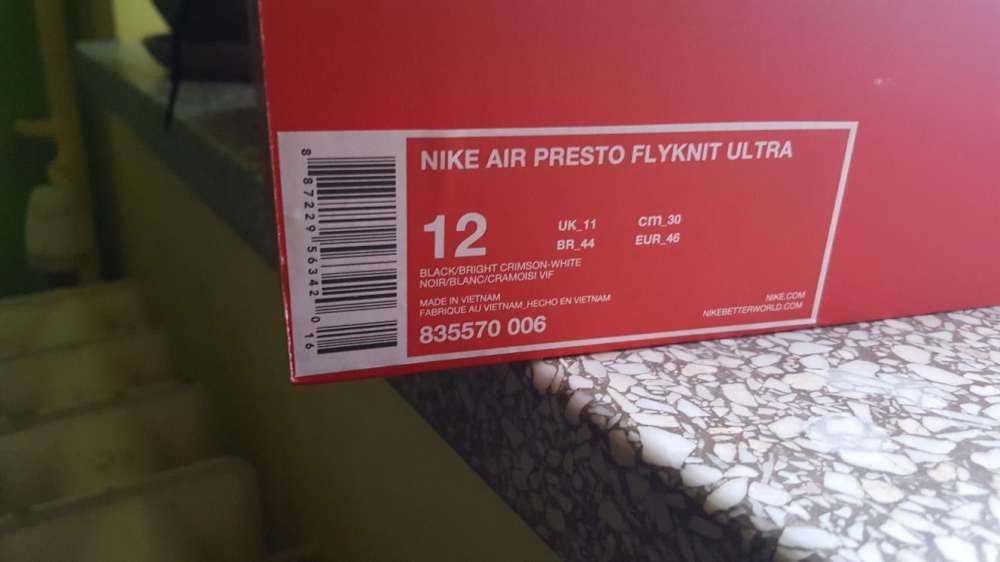 Buty Nike air presto flyknit ultra rozmiar 46