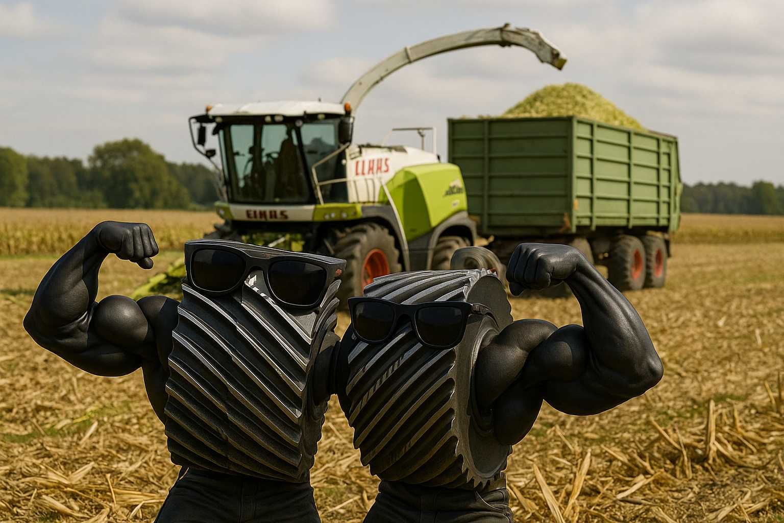 Oryginalne walce do CLAAS JAGUAR – Prosto od producenta Waryński!
