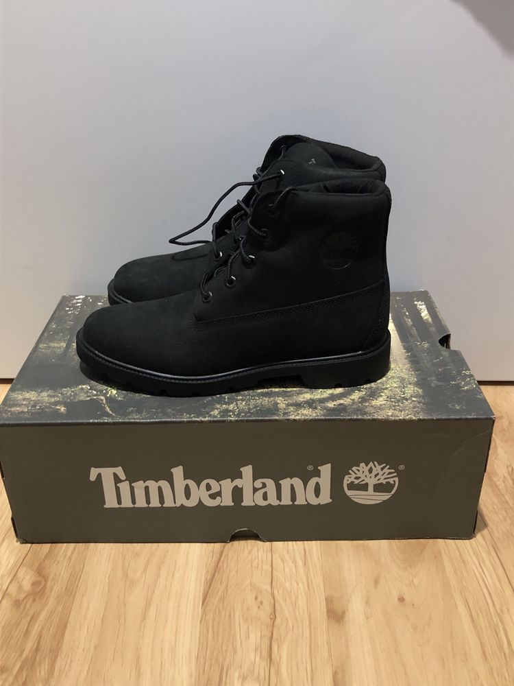 nowe czarne buty Timberland 6 in boot