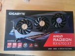 Видеокарта Gigabyte RX6700XT Gaming OC 12 Gb GDDR6 отличное состояние.