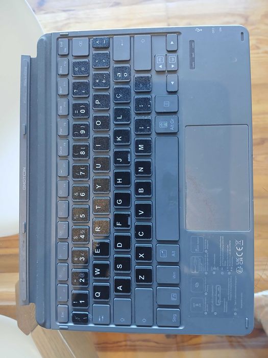 Carregador + teclado surface pro