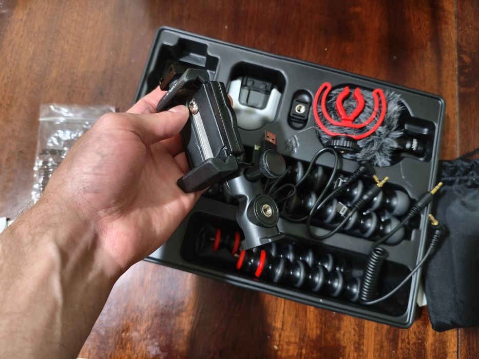 Gorillapod Mobile Vlogging Kit | Комплект для блогерів з мікрофоном і