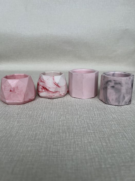 Гипсовые подсвечники,кашпо,декор,соевые свечи