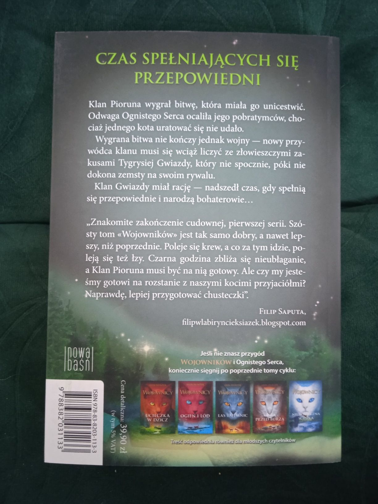 "Wojownicy" "Czarna Godzina" (Stare Wydanie)