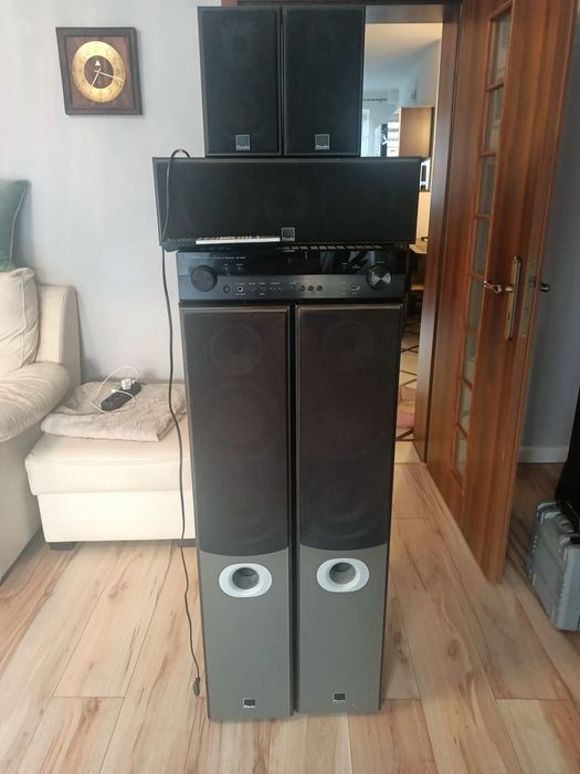 Kino domowe Yamaha RX-S601 – amplituner AV z kolumnami maudio 5.0
