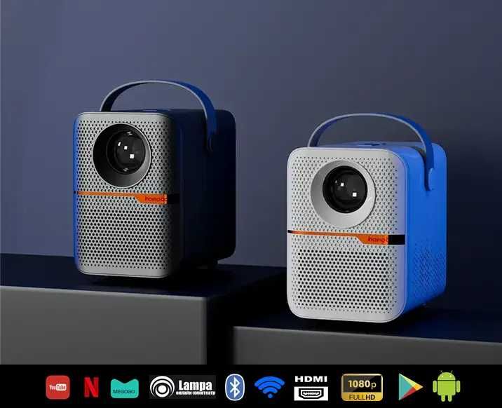 Проектор Hongtop P10 (P11) ЧОРНИЙ/БІЛИЙ + штатив, відеоогляд