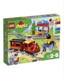 Pociąg kolejka lego Duplo + dodatkowy komplet torów