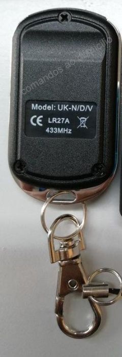 Comando portão garagem UKNVD compatível com DITEC
