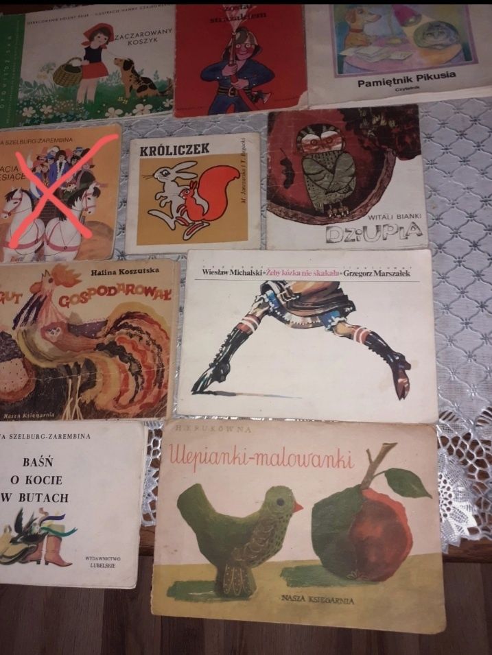 Stare książki dla dzieci, biały kruk kolekcjonera. Bajki od 1954 roku