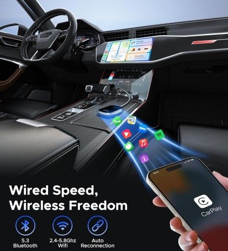 Bezprzewodowy Adapter Android Auto