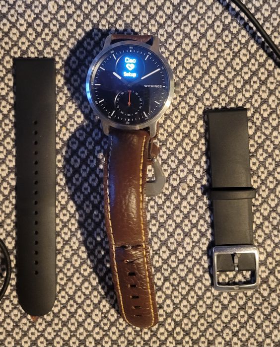 Withings Scanwatch smartwatch hybrydowy