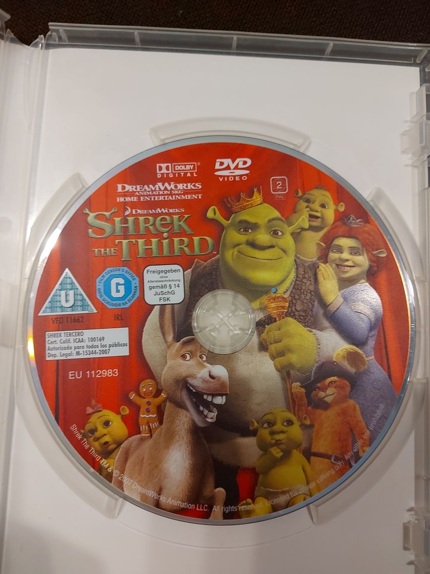 "Shrek trzeci" dvd