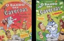Vários livros "O Bando das Cavernas"