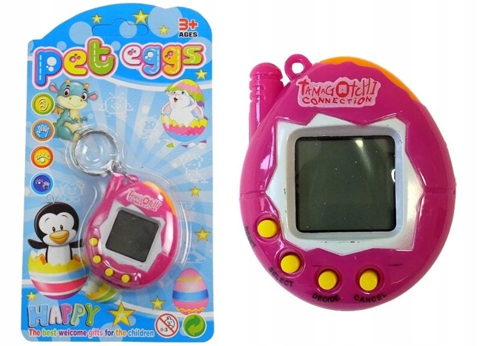 Gra Elektroniczne Zwierzątko Tamagotchi Różowe Imp