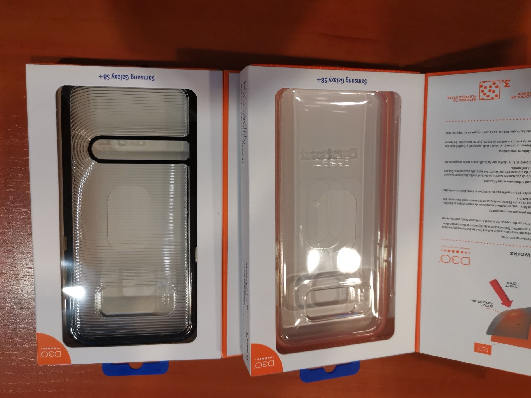 Etui plecki case gear4 do Samsung Galaxy S8 Plus zestaw 2 sztuk