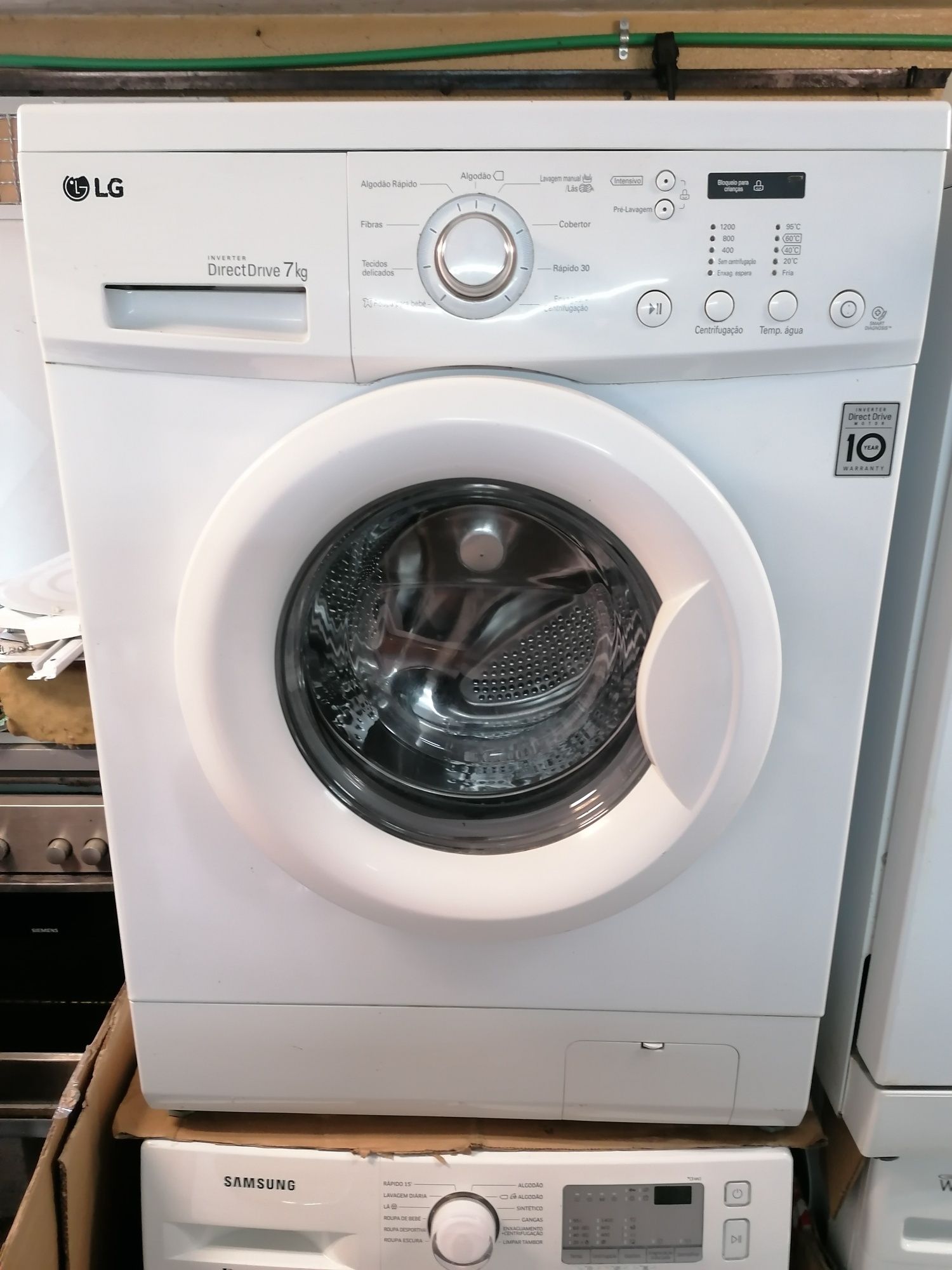 Máquina de lavar 7kg LG/damos garantia