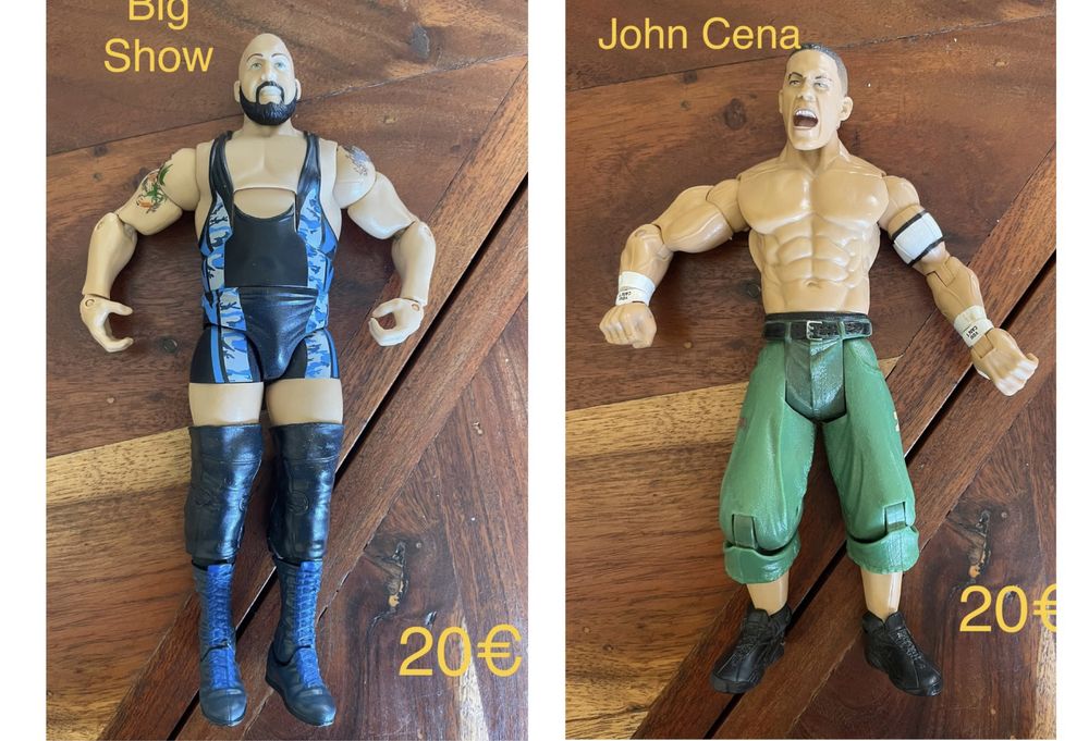 Figuras WWE originais