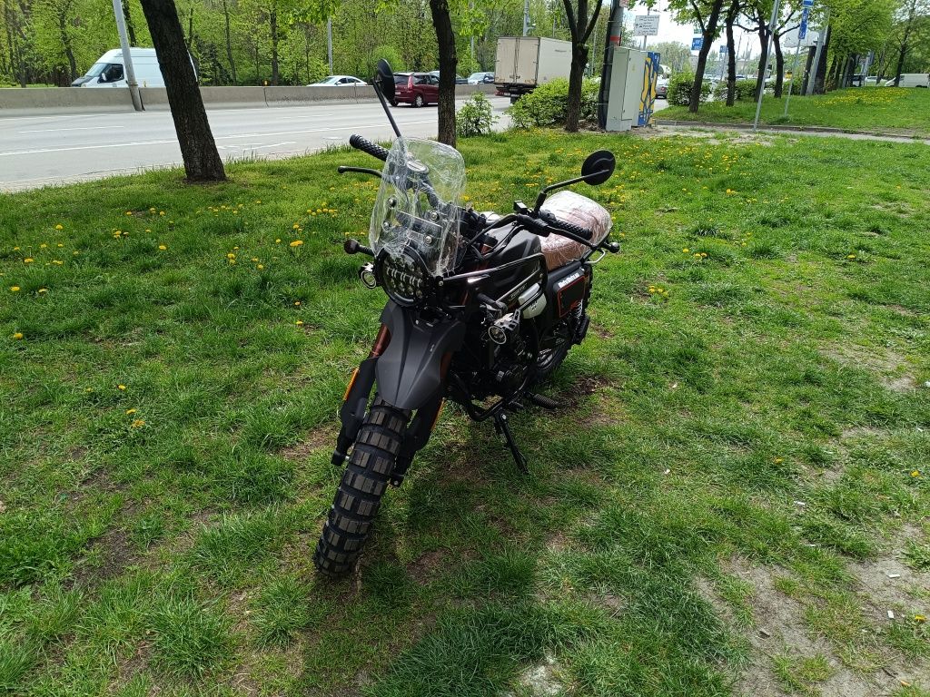 Мотоцикл FORTE SCRAMBLER FT300-F6P/Geon/Гарантія/Кредит/Доставка