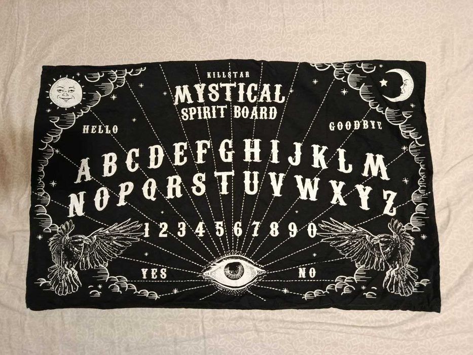 Наволочка у стилі Дошки Віджа Mystic Spirit Board, розмір 45 x 75 см