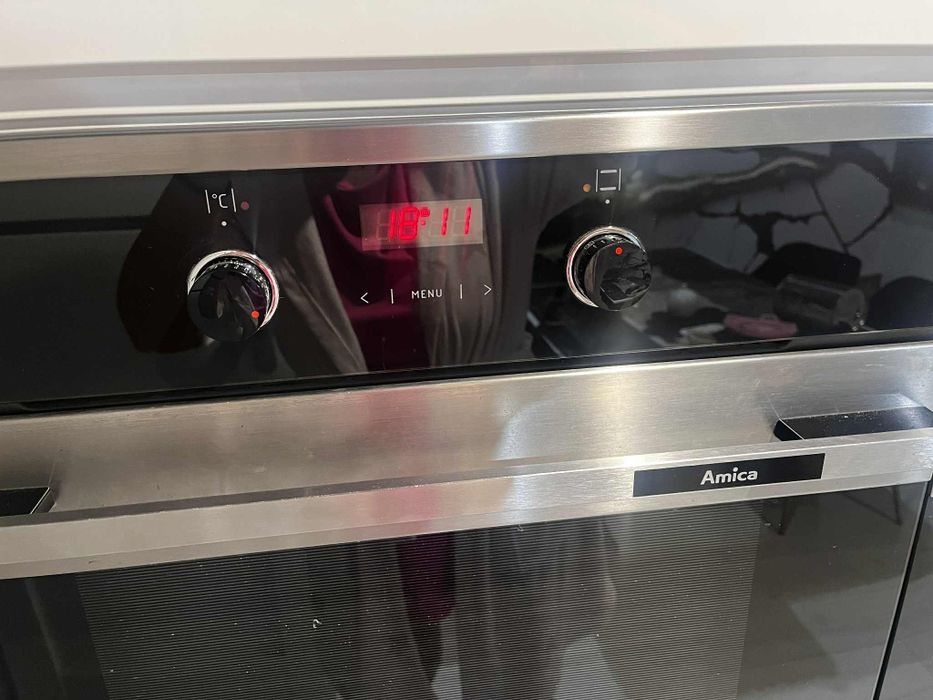 Piekarnik elektryczny Amica EB6521 Fusion Termoobieg Srebrno-czarny