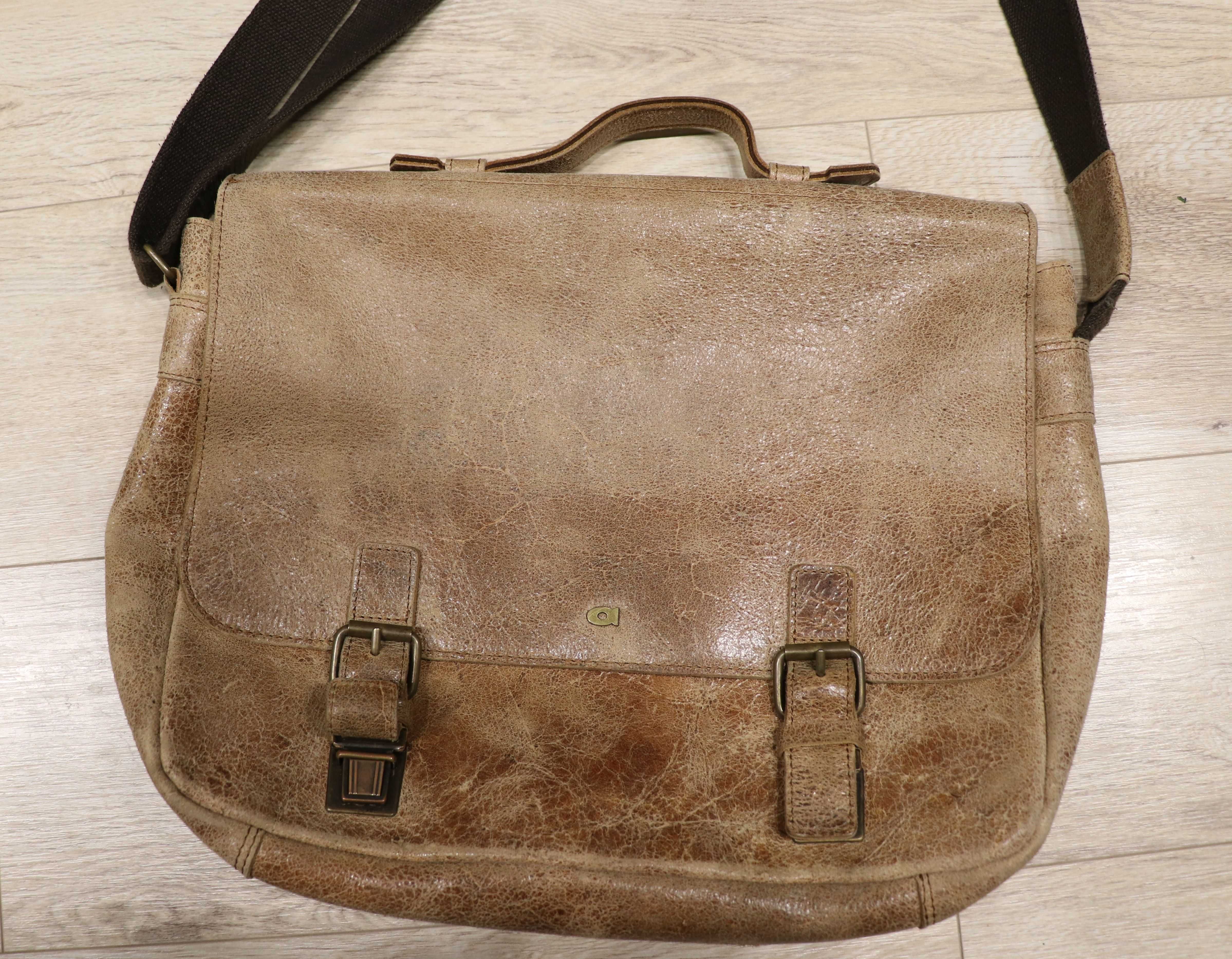 Daag torba skórzana okazja na 15'' laptop