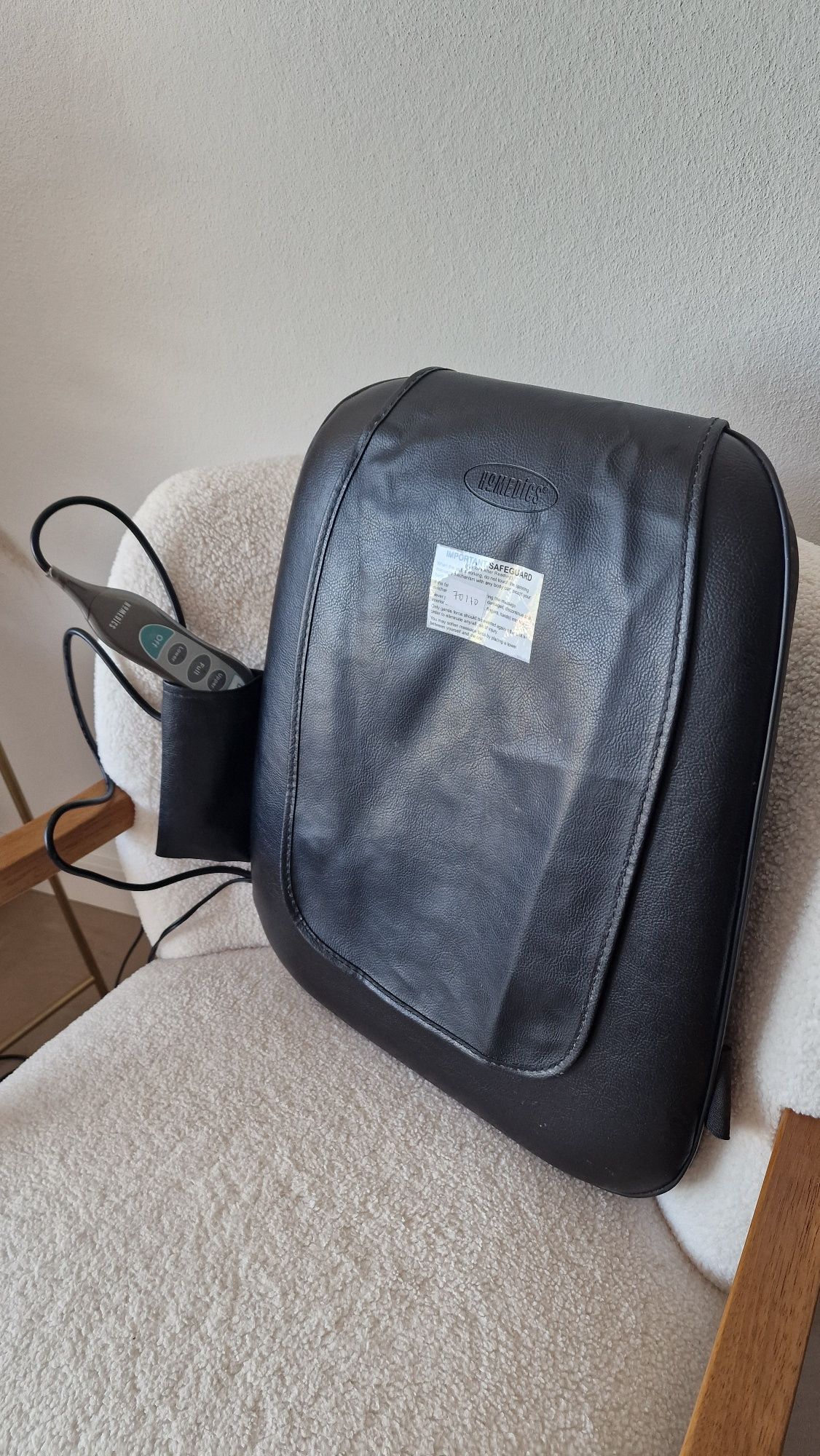 Massajador Shiatsu da HoMedics relaxamento