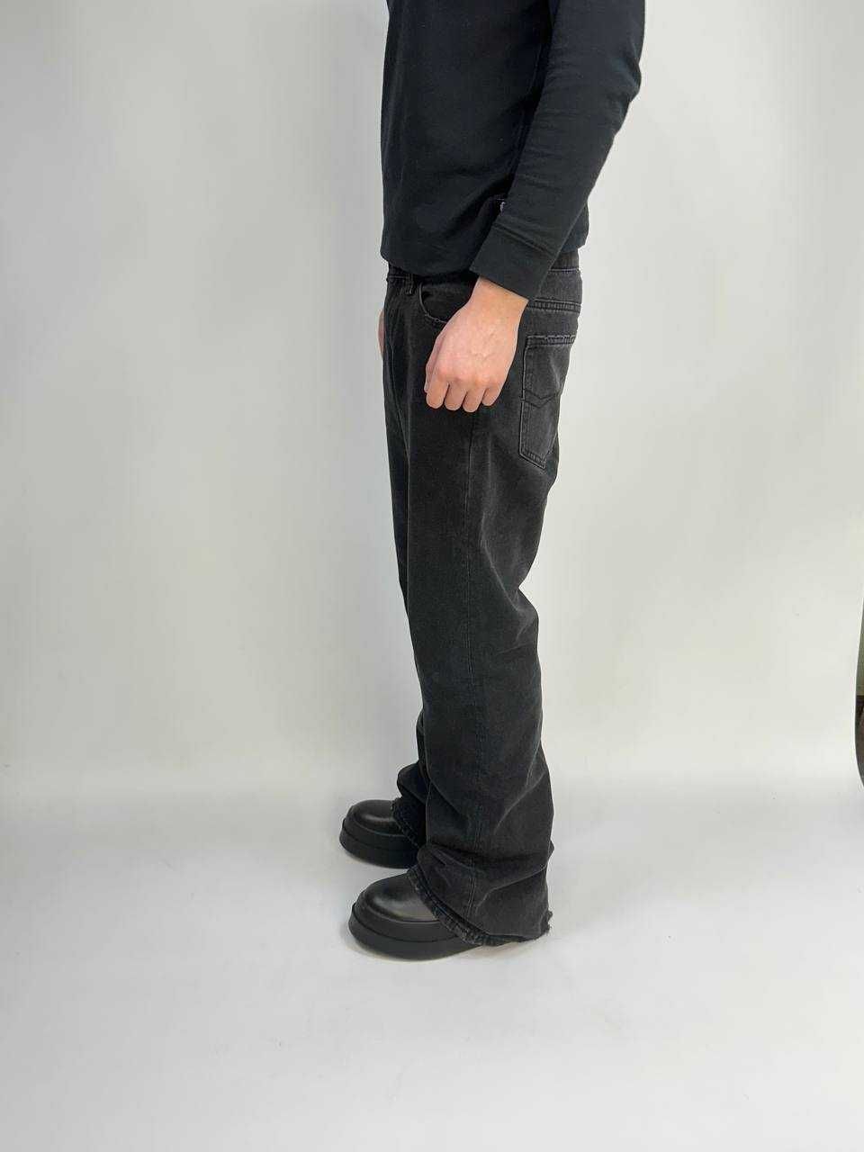BALENCIAGA flared faded washed jeans клеш кльош джинси джинсы archive