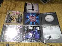 Płyty cd 7 sztuk rock metal lata 90