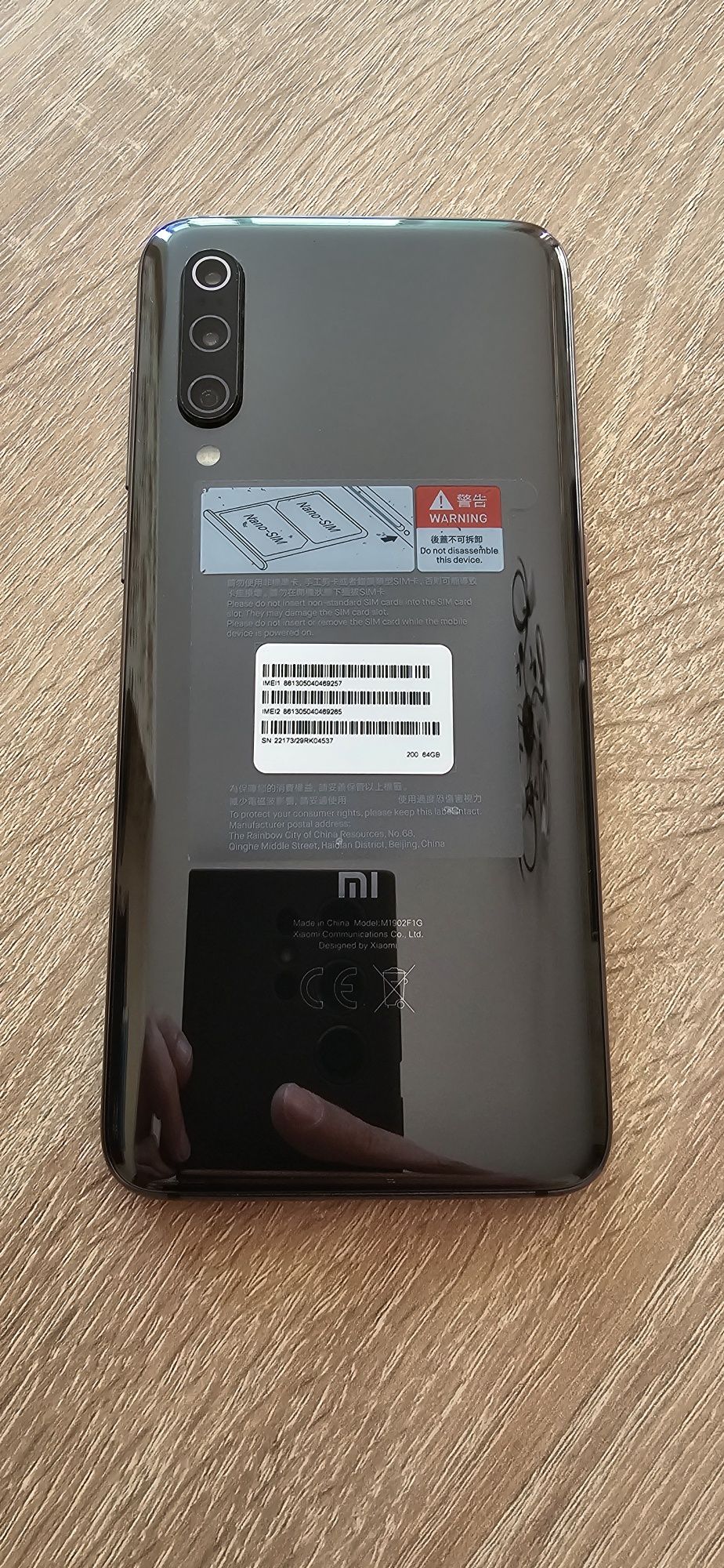Xiaomi Mi9 6/64Gb Piano Black