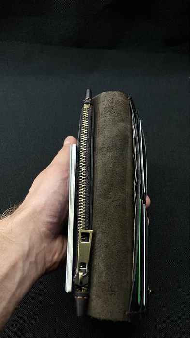 Чоловічий шкіряний гаманець – ручна робота, подарунок