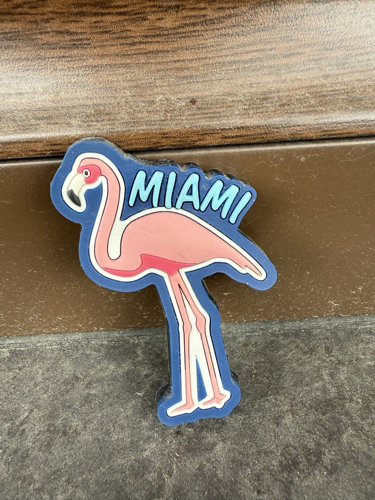 Magnes na lodowkę flaming Miami USA