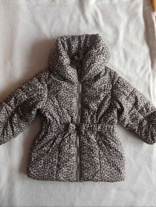 Kurtka panterka przejściowa H&M rozmiar 86/92