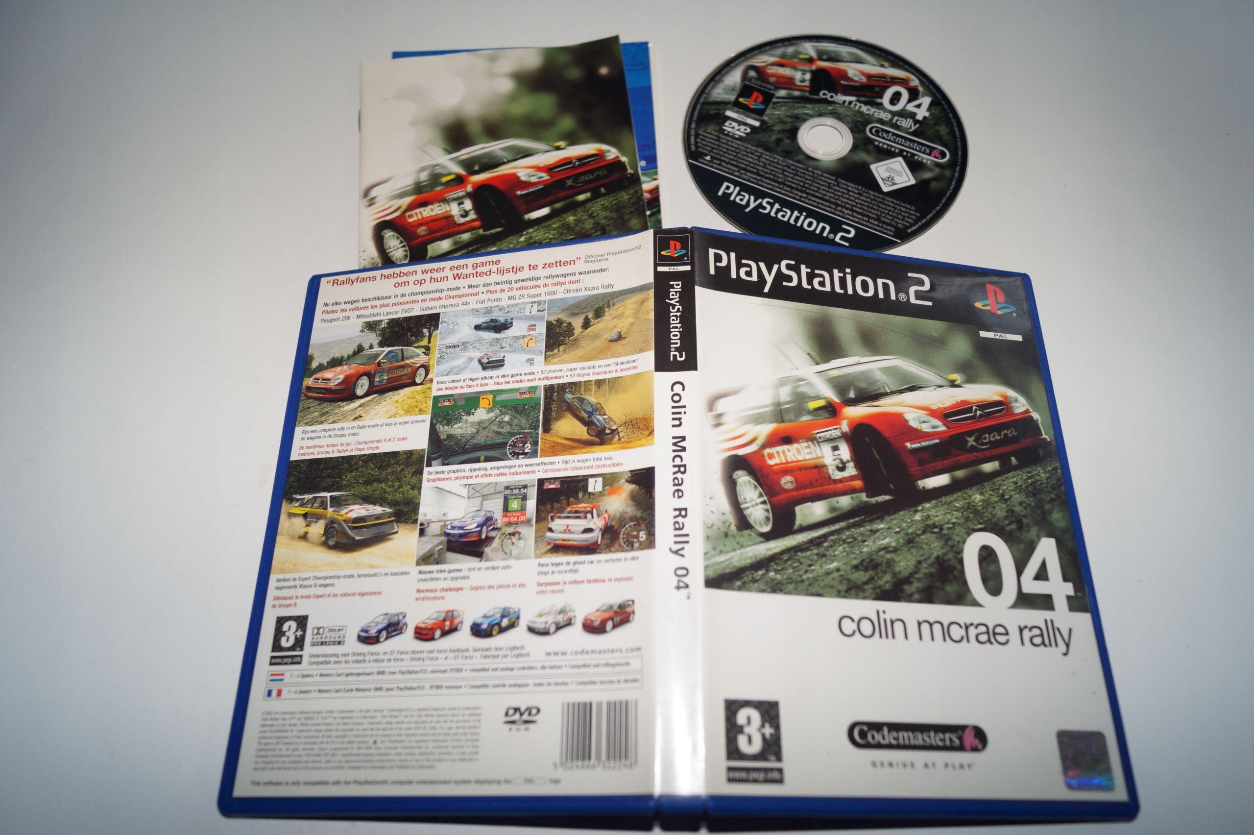 Colin Mcrae Rally 04 Playstation 2 (Ps2) Pudełkowa