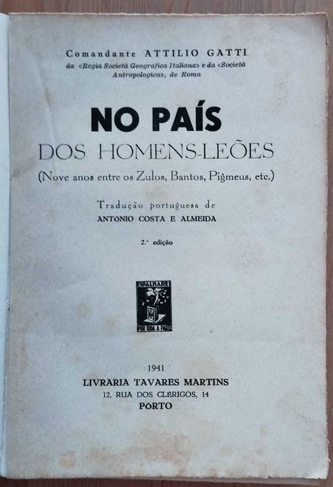 No País dos Homens-Leões (1941)